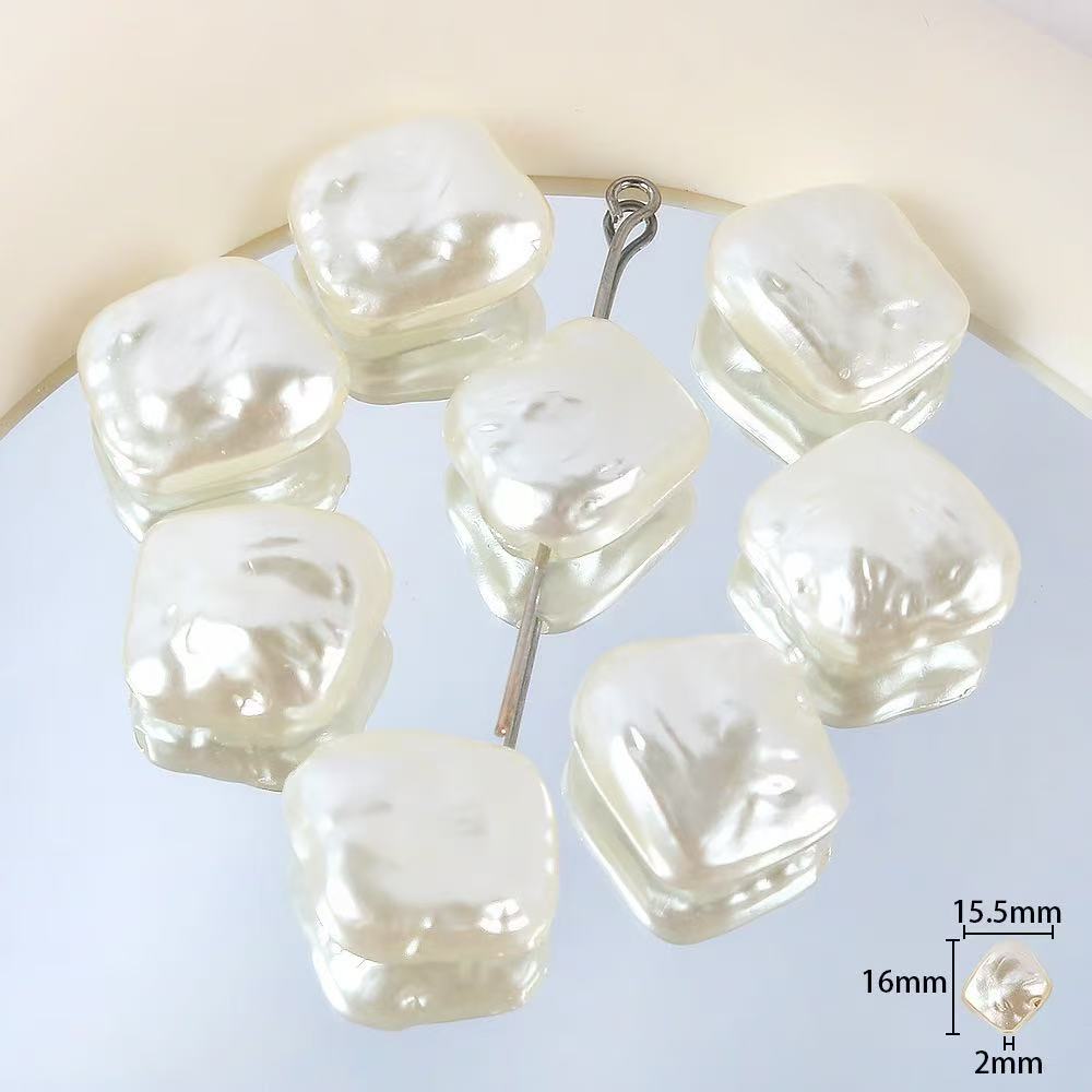 Lu ABS Baroque Imitation Pearl Irregular Shaped Pearls