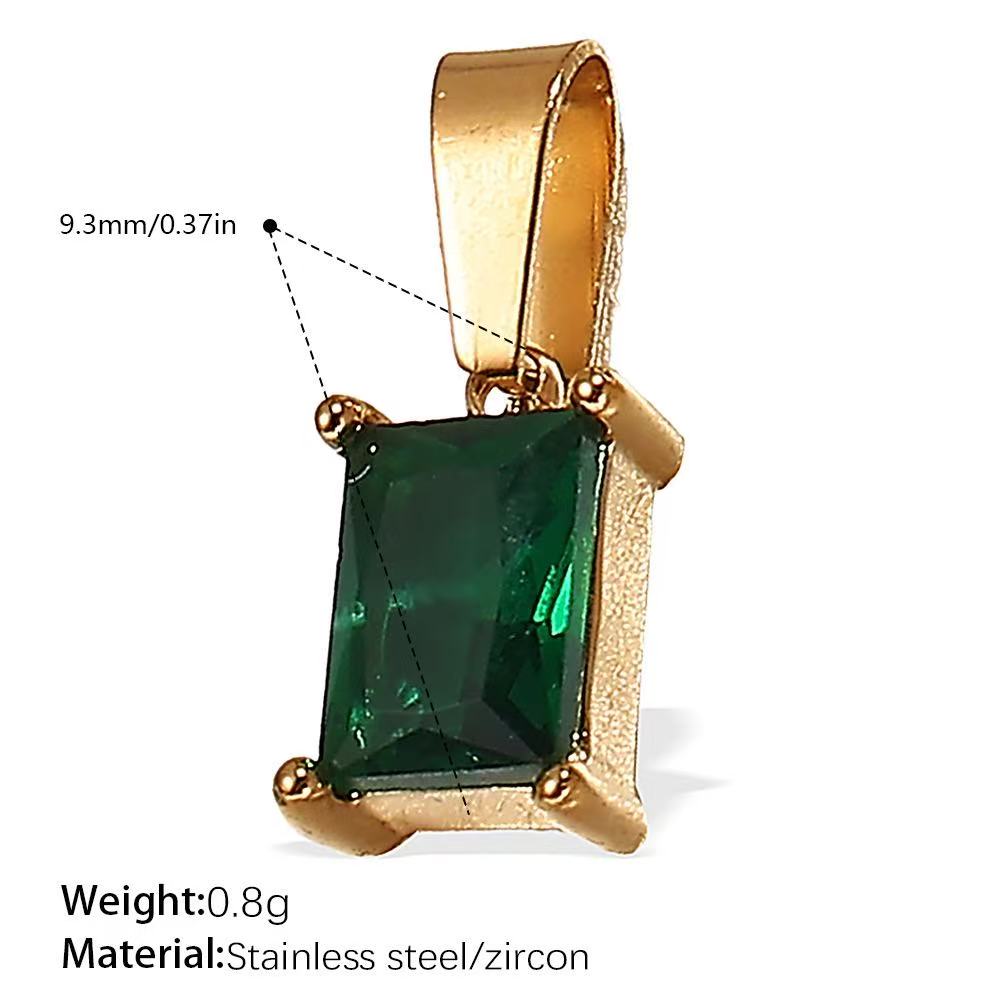 Lu DIY Multi-Style Charm Stainless Steel Plated With 18k Gold