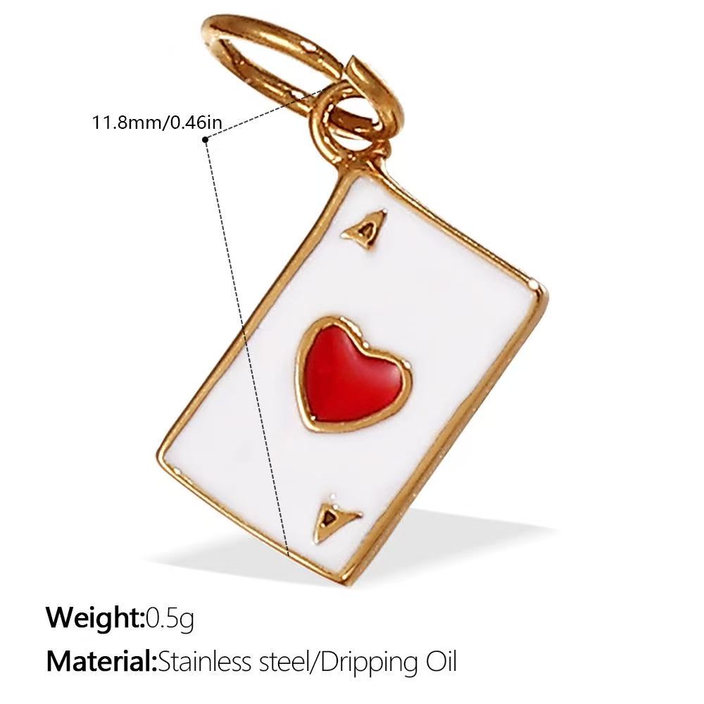 Lu DIY Multi-Style Charm Stainless Steel Plated With 18k Gold