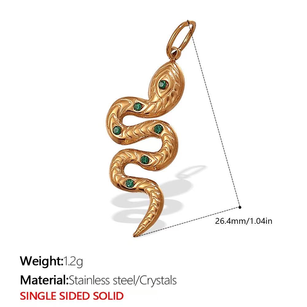 Lu DIY Multi-Style Charm Stainless Steel Plated With 18k Gold