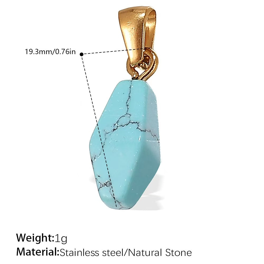 Lu DIY Multi-Style Charm Stainless Steel Plated With 18k Gold