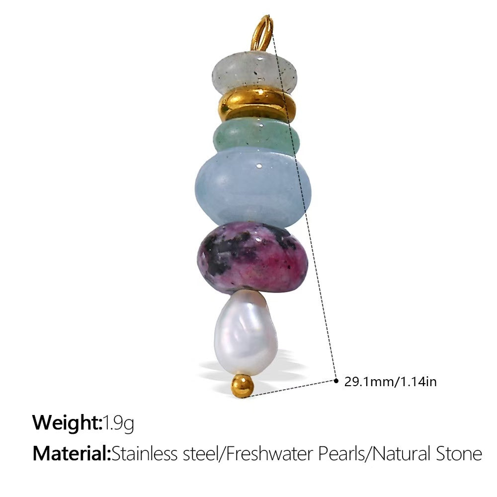Lu DIY Multi-Style Charm Stainless Steel Plated With 18k Gold