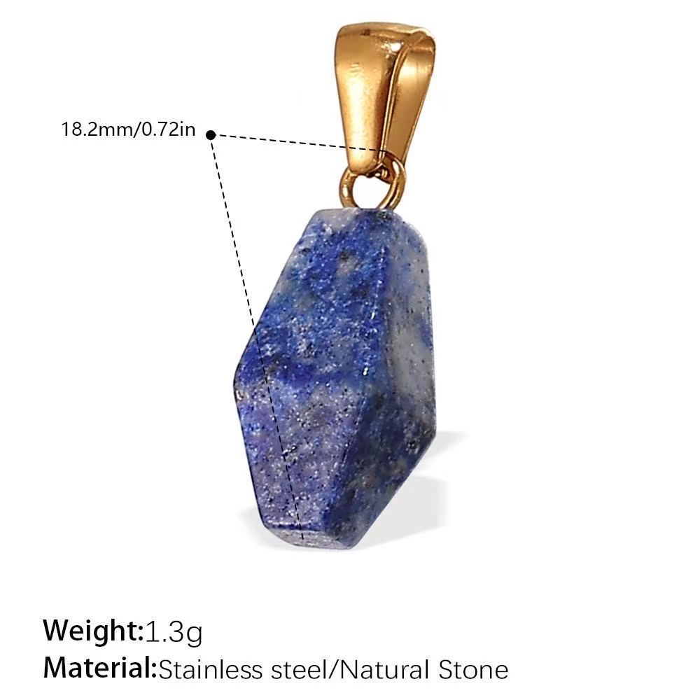 Lu DIY Multi-Style Charm Stainless Steel Plated With 18k Gold