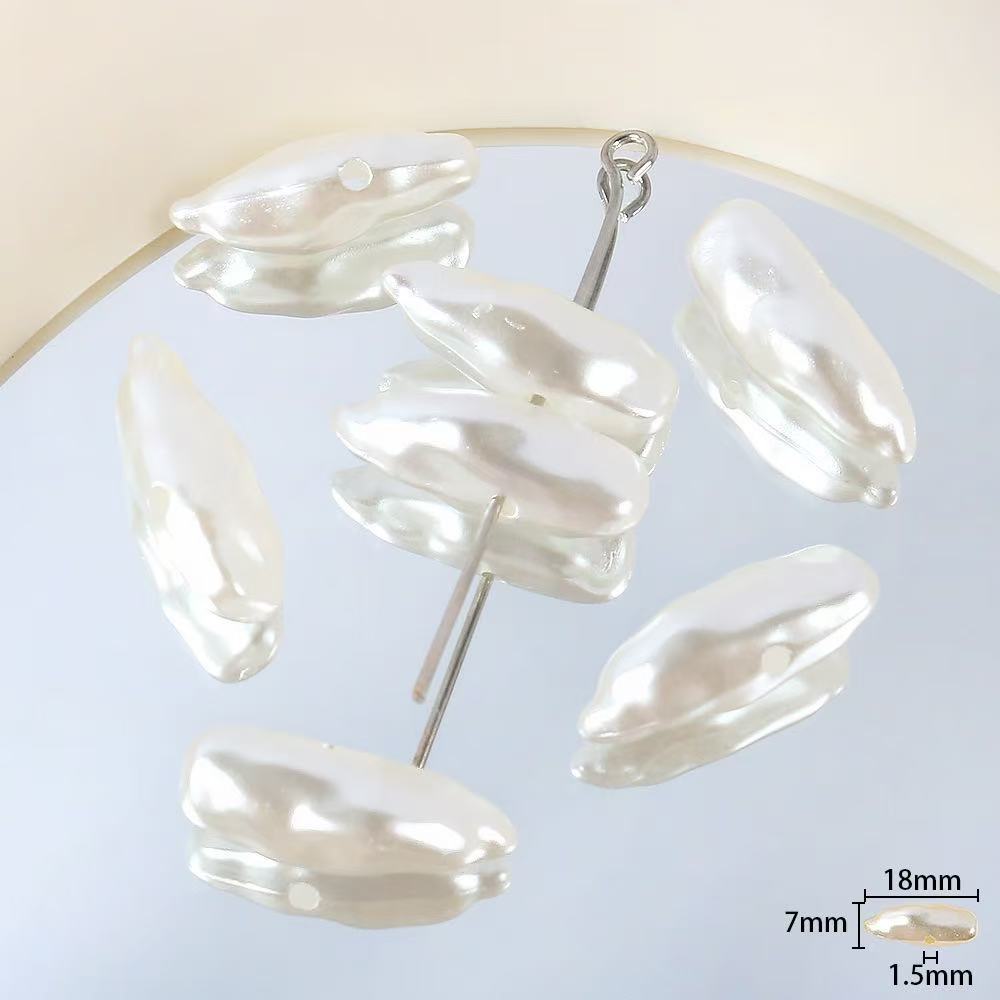 Lu ABS Baroque Imitation Pearl Irregular Shaped Pearls