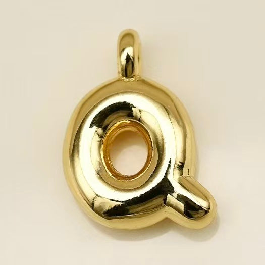 Lu Stainless Steel A-Z Gold Color