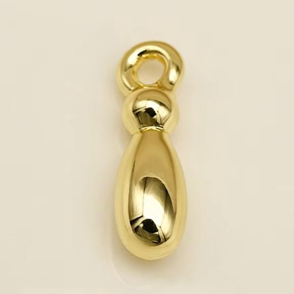 Lu Stainless Steel A-Z Gold Color