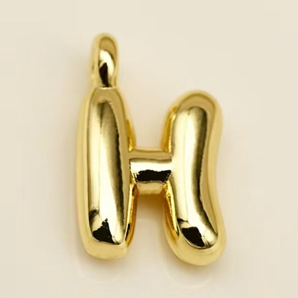 Lu Stainless Steel A-Z Gold Color