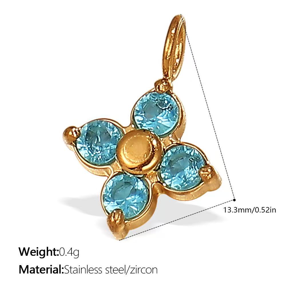Lu DIY Multi-Style Charm Stainless Steel Plated With 18k Gold