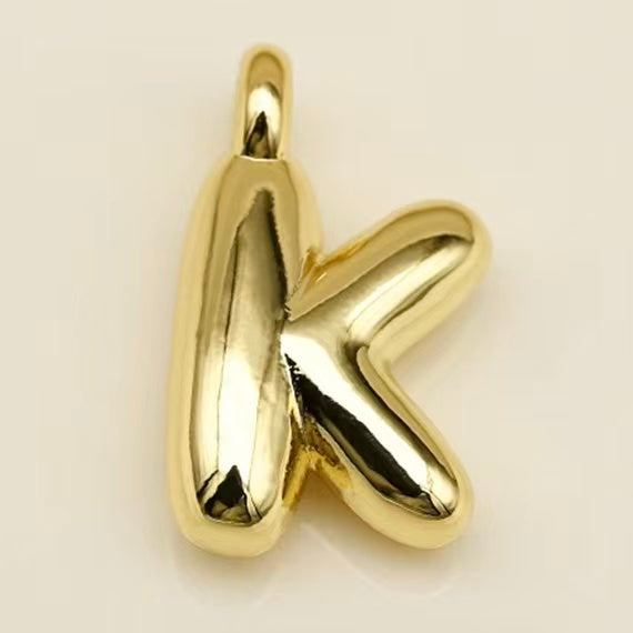 Lu Stainless Steel A-Z Gold Color