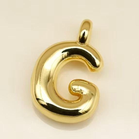 Lu Stainless Steel A-Z Gold Color