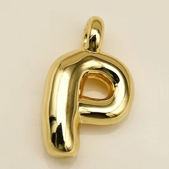 Lu Stainless Steel A-Z Gold Color