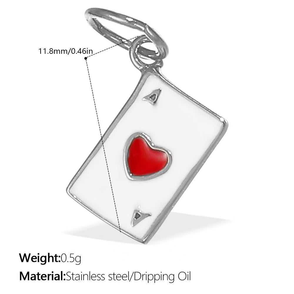 Lu DIY Multi-Style Charm Stainless Steel Plated With 18k Gold