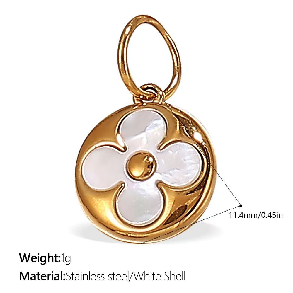 Lu DIY Multi-Style Charm Stainless Steel Plated With 18k Gold