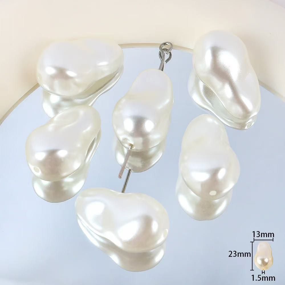 Lu ABS Baroque Imitation Pearl Irregular Shaped Pearls