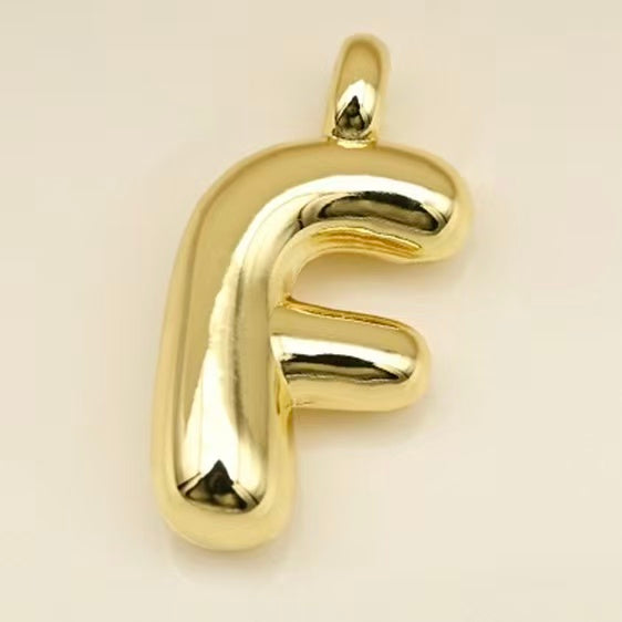 Lu Stainless Steel A-Z Gold Color
