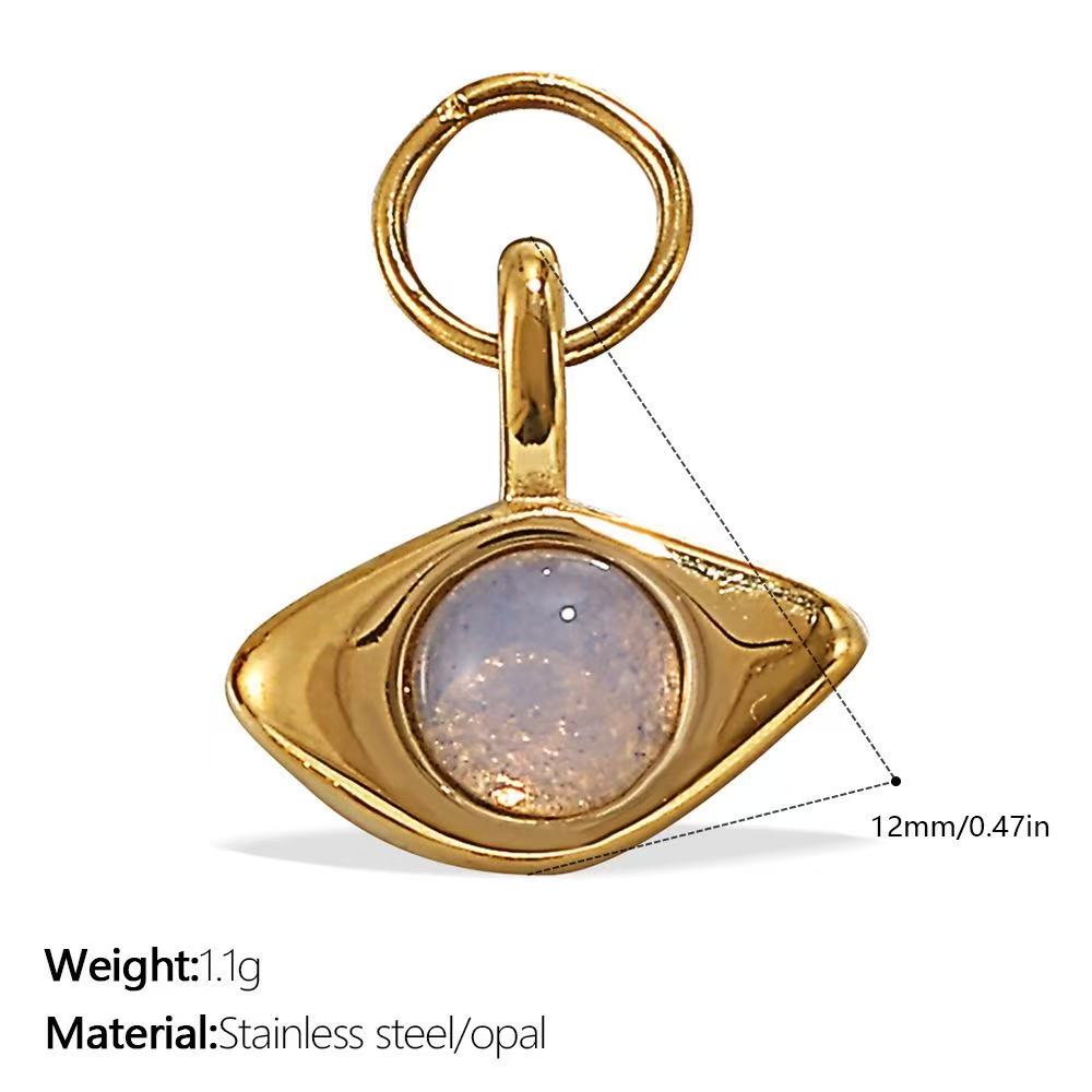 Lu DIY Multi-Style Charm Stainless Steel Plated With 18k Gold