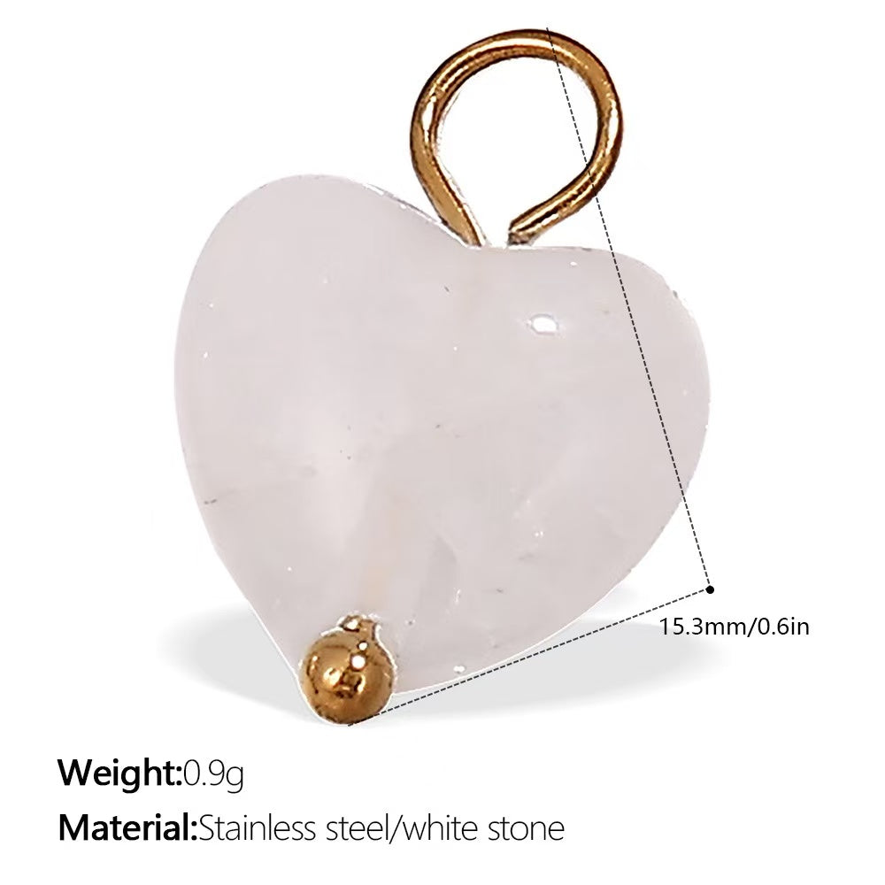 Lu DIY Multi-Style Charm Stainless Steel Plated With 18k Gold