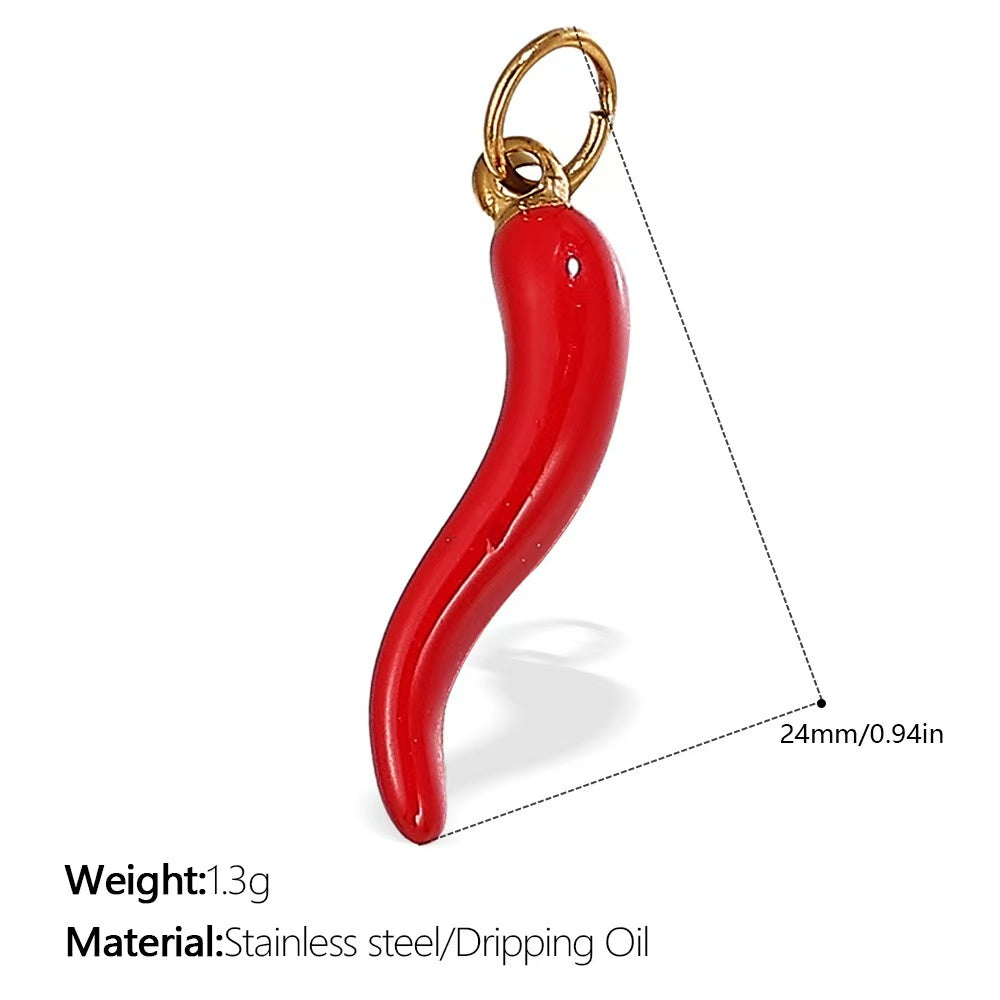 Lu DIY Multi-Style Charm Stainless Steel Plated With 18k Gold