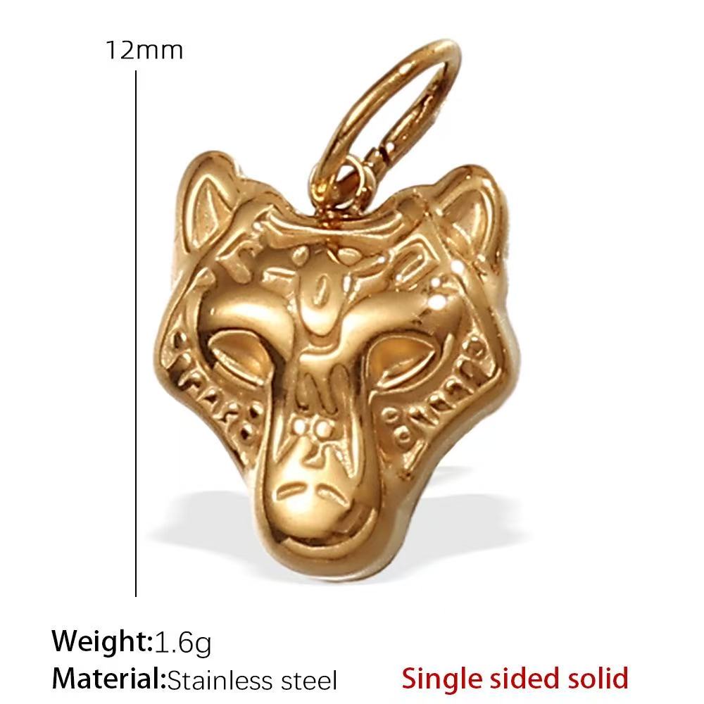 Lu DIY Multi-Style Charm Stainless Steel Plated With 18k Gold