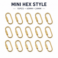 Lu Bulk Carabiners Bag Charm Key Ring Sale price