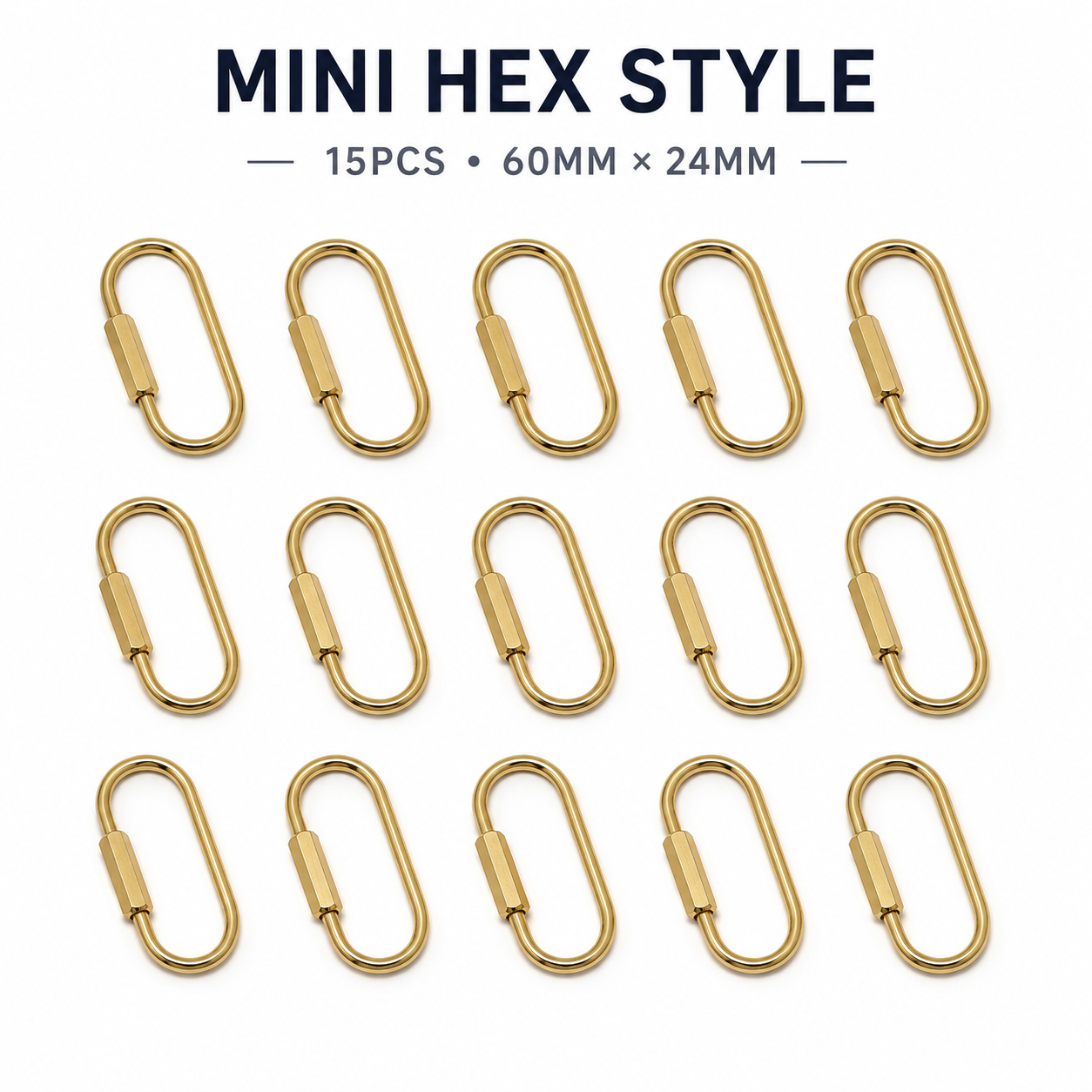 Lu Bulk Carabiners Bag Charm Key Ring Sale price
