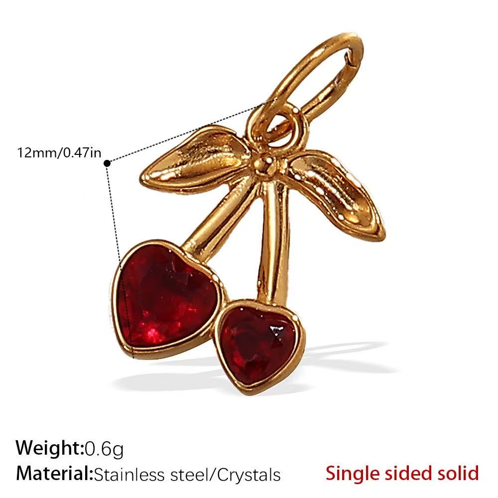 Lu DIY Multi-Style Charm Stainless Steel Plated With 18k Gold