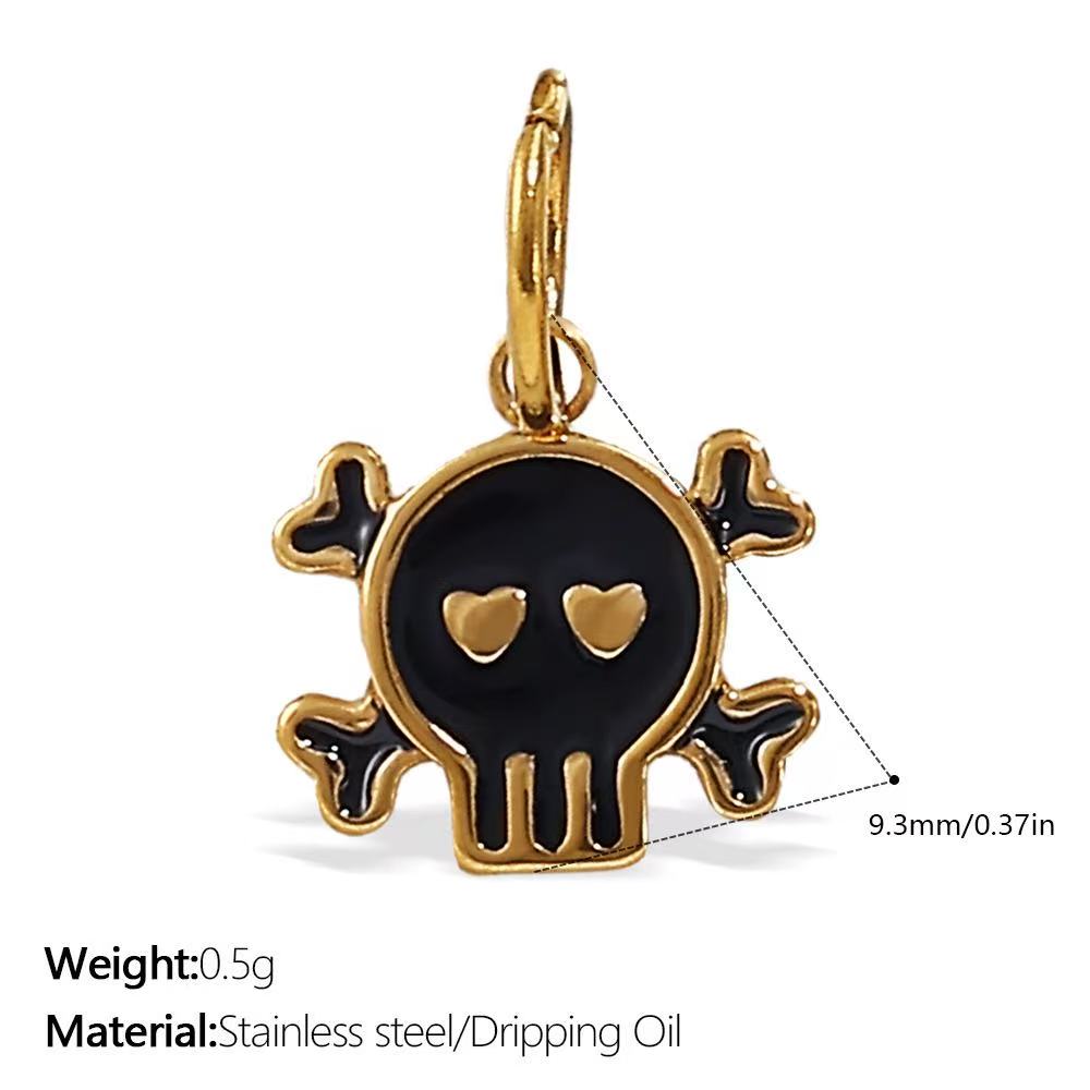 Lu DIY Multi-Style Charm Stainless Steel Plated With 18k Gold