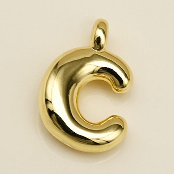 Lu Stainless Steel A-Z Gold Color