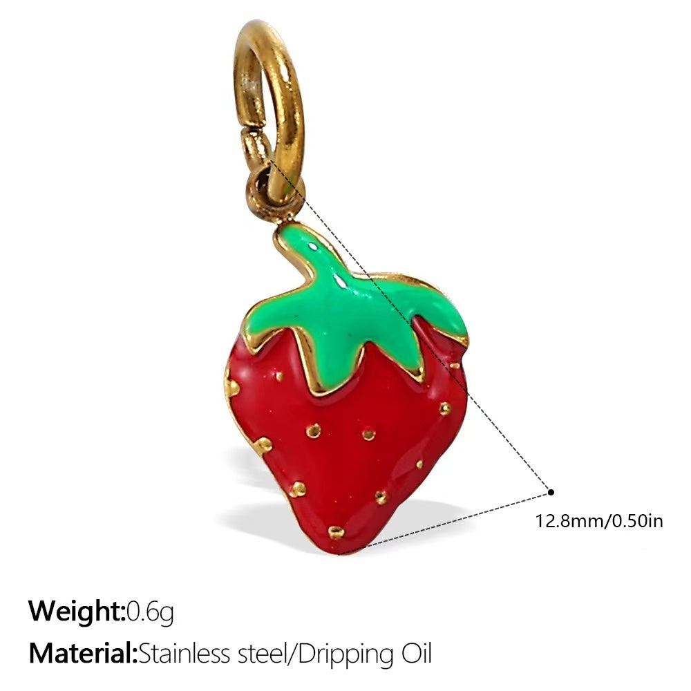 Lu DIY Multi-Style Charm Stainless Steel Plated With 18k Gold