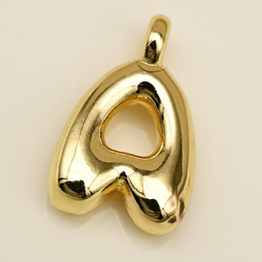 Lu Stainless Steel A-Z Gold Color