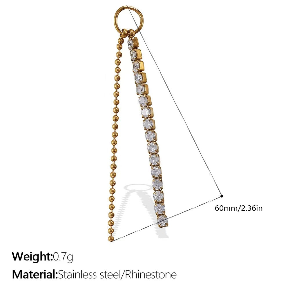Lu DIY Multi-Style Charm Stainless Steel Plated With 18k Gold
