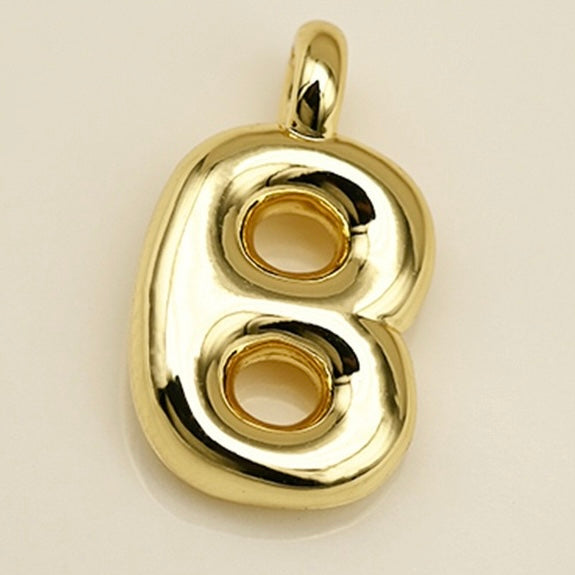 Lu Stainless Steel A-Z Gold Color