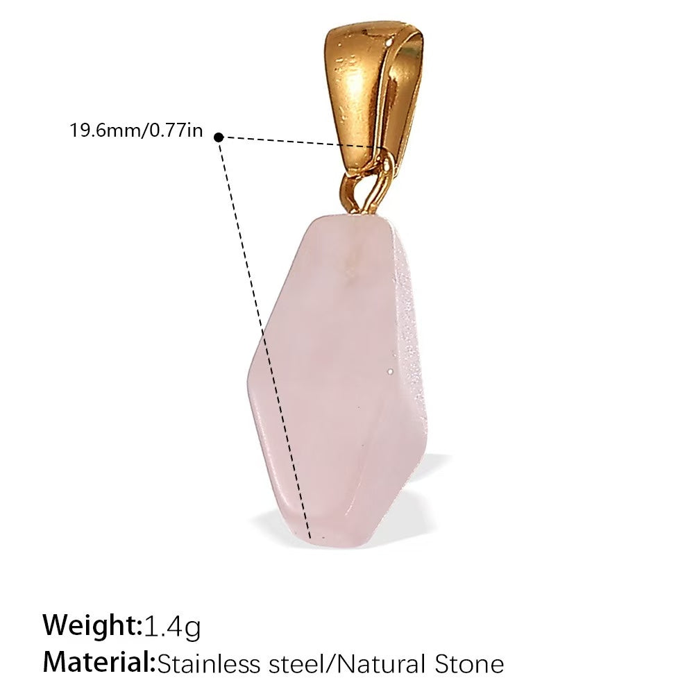 Lu DIY Multi-Style Charm Stainless Steel Plated With 18k Gold