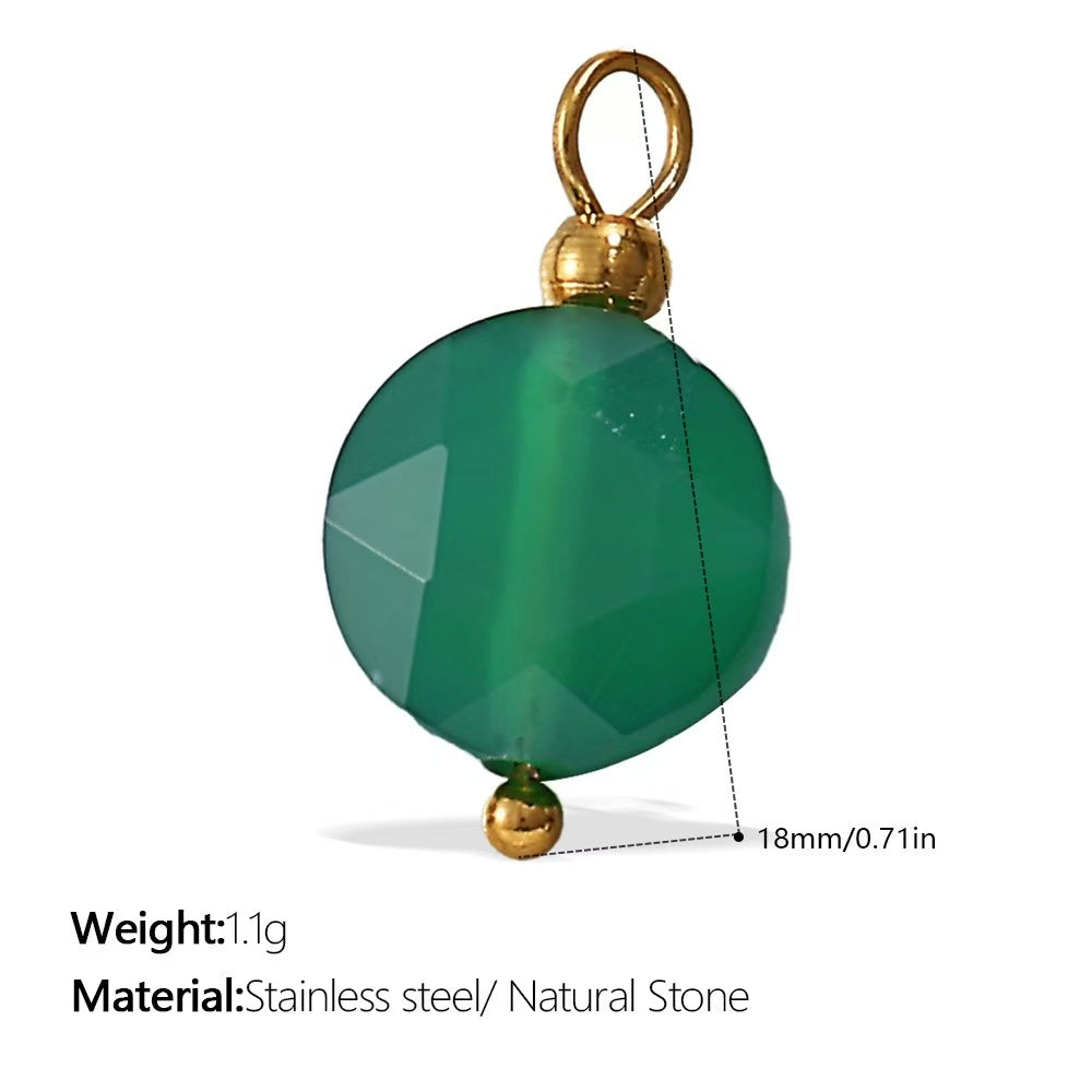 Lu DIY Multi-Style Charm Stainless Steel Plated With 18k Gold