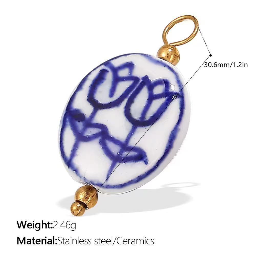 Lu DIY Multi-Style Charm Stainless Steel Plated With 18k Gold