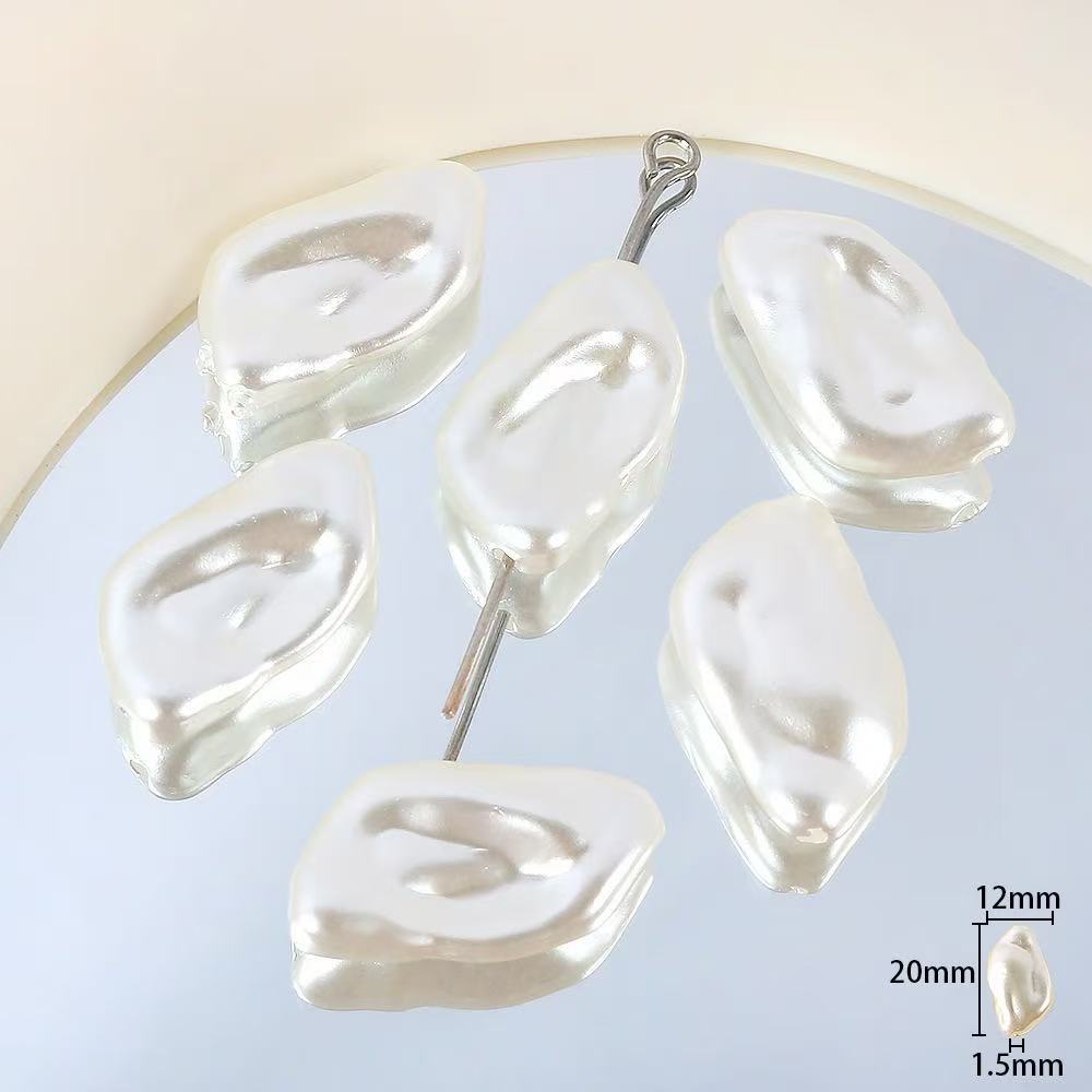 Lu ABS Baroque Imitation Pearl Irregular Shaped Pearls