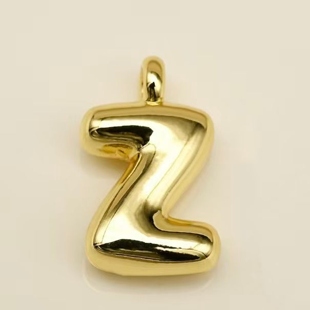 Lu Stainless Steel A-Z Gold Color