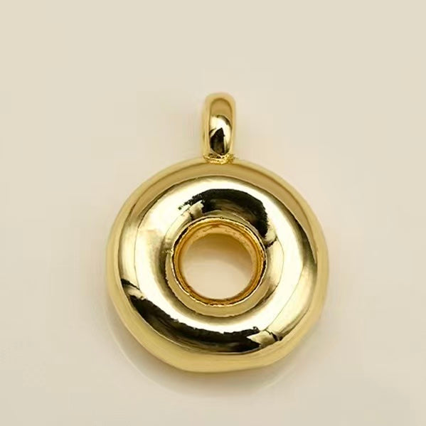 Lu Stainless Steel A-Z Gold Color
