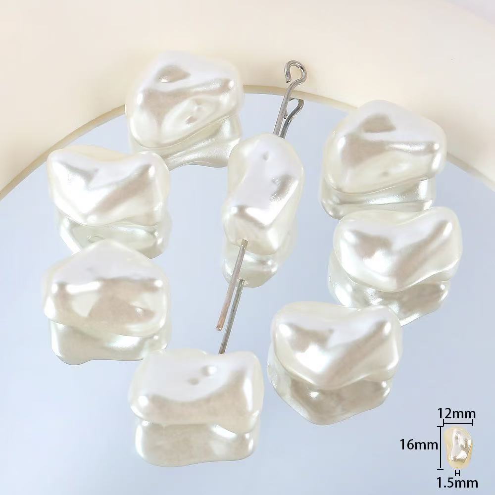 Lu ABS Baroque Imitation Pearl Irregular Shaped Pearls